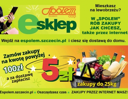 ZAKUPY PRZEZ INTERNET W "SPOŁEM" 